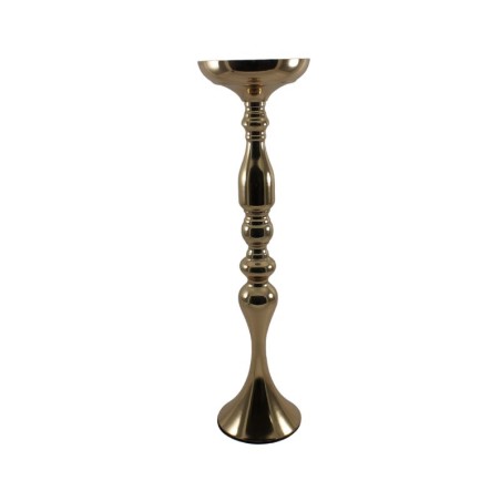 CANDELABRO DECORATIVO DORADO 21X6
