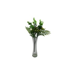 FOLLAJE PLÁSTICO SURTIDO X5 32CM