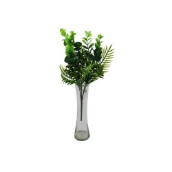 FOLLAJE PLÁSTICO SURTIDO X5 32CM