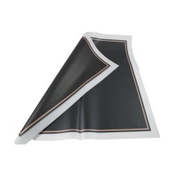 PAPEL COREANO NEGRO MARCO ORO