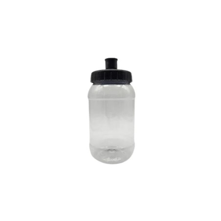 BOTE PET 500ML CON TAPADERA NEGRA