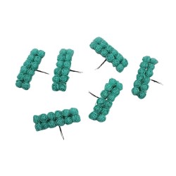 FLOR FOMI/ORGANZA AQUA