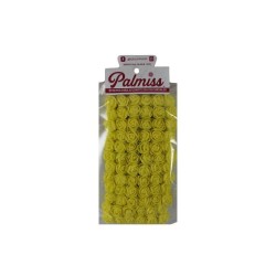 FLOR FOMI/ORGANZA AMARILLO