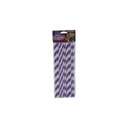 POPOTE DE PAPEL MORADO/BLANCO
