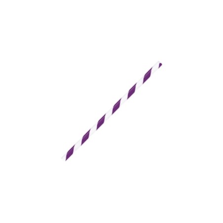 POPOTE DE PAPEL MORADO/BLANCO