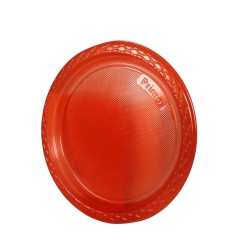 PLATO  NUM 5 ROJO