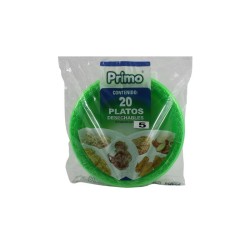 PLATO NUM 5 VERDE