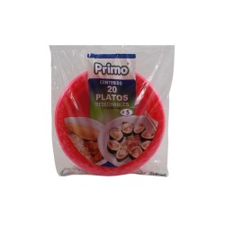 PLATO NUM 5 ROSA NEÓN