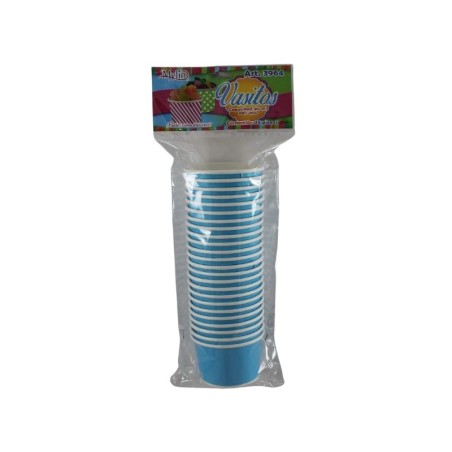 VASO LISO AZUL 5X7CM
