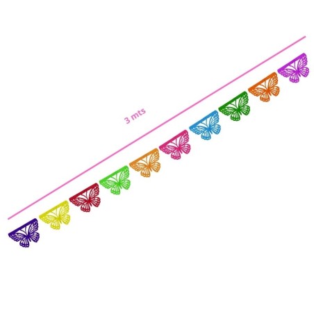 ENRAMADA DE PLÁSTICO MARIPOSA