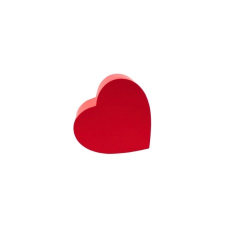 CAJA CORAZÓN 20X18CM ROJO