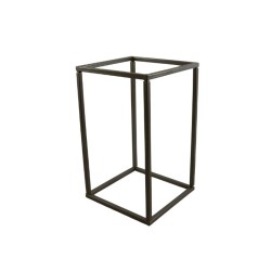 BASE METÁLICA DE 20X30CM PLATA