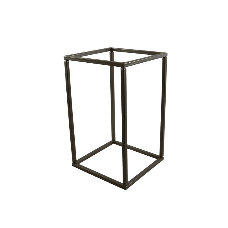 BASE METÁLICA DE 20X30CM PLATA