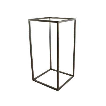 BASE METÁLICA DE 23X46CM PLATA