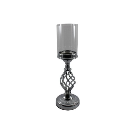 CANDELABRO METÁLICO PLATA