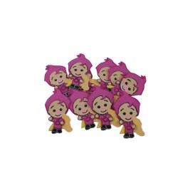 FIGURA DE FOMI PLIM PLIM ROSA