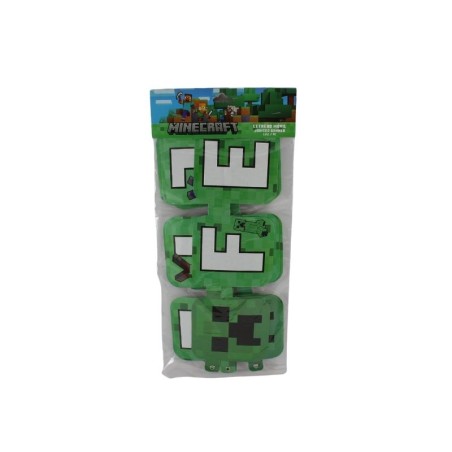 LETRERO MOVIL FELIZ CUMPLEAÑOS MINECRAFT