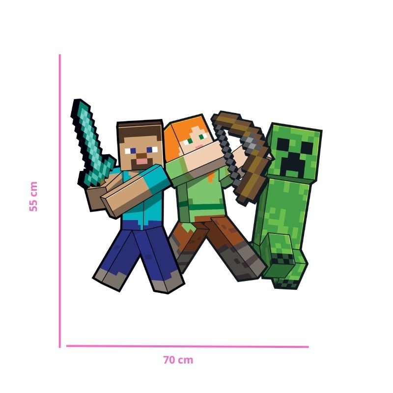 ADORNO MOVIL MINECRAFT