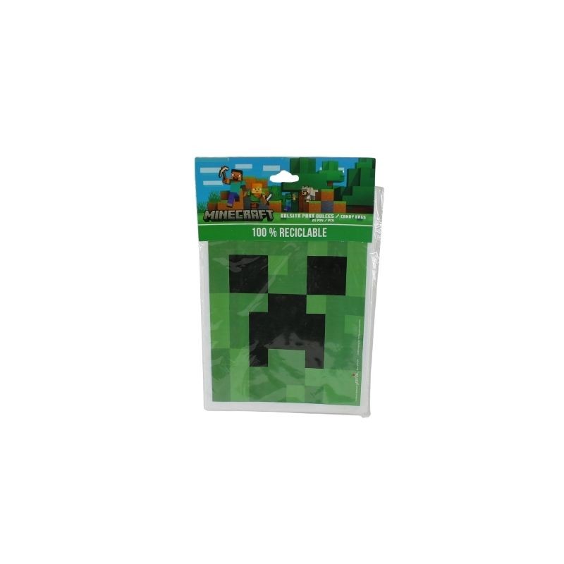 BOLSA PARA DULCES MINECRAFT