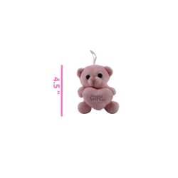 OSO DE PELUCHE 4.5 ROSA
