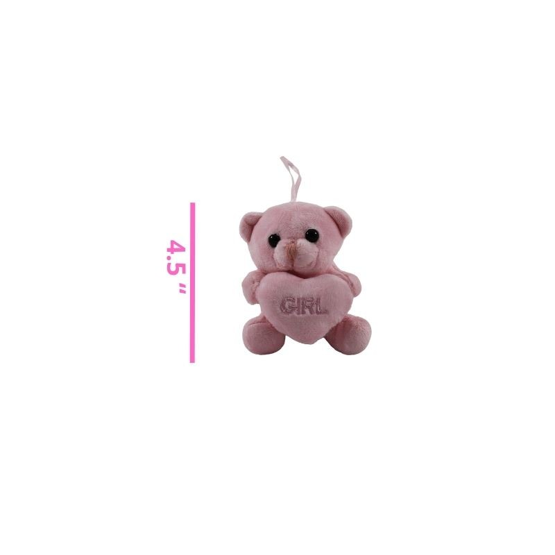 OSO DE PELUCHE 4.5 ROSA