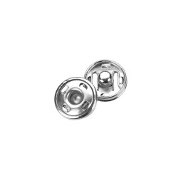 BROCHE DE PRESIÓN PLATA