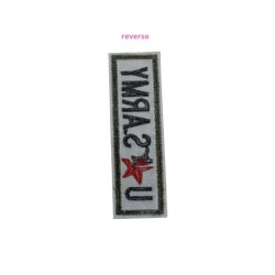 PARCHE MILITAR 10X13CM