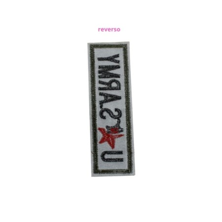 PARCHE MILITAR 10X13CM