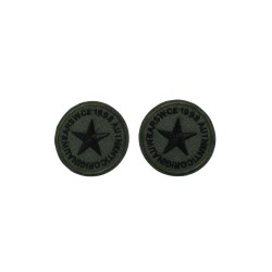 PARCHE MILITAR 6.5CM