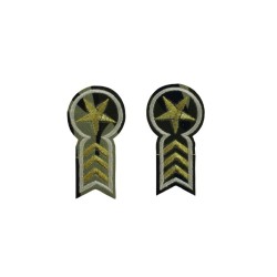 PARCHE MILITAR 7X4CM