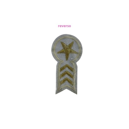 PARCHE MILITAR 7X4CM
