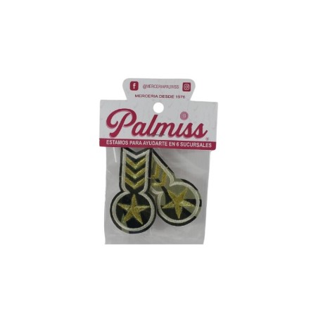 PARCHE MILITAR 7X4CM