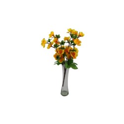 FLOR D/RAMO MT-1302 AMARILLO