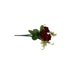 FLOR D/RAMO MT-1881 ROJO