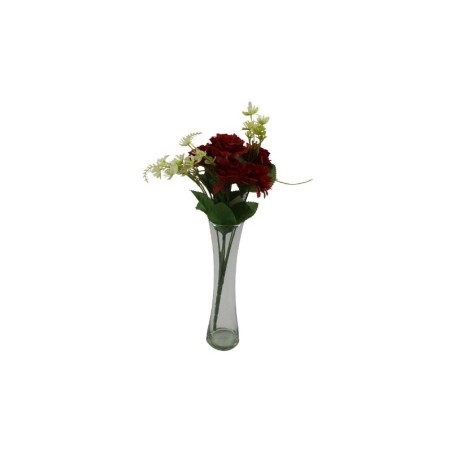 FLOR D/RAMO MT-1881 ROJO