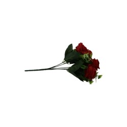FLOR D/RAMO MT-1310 ROJO