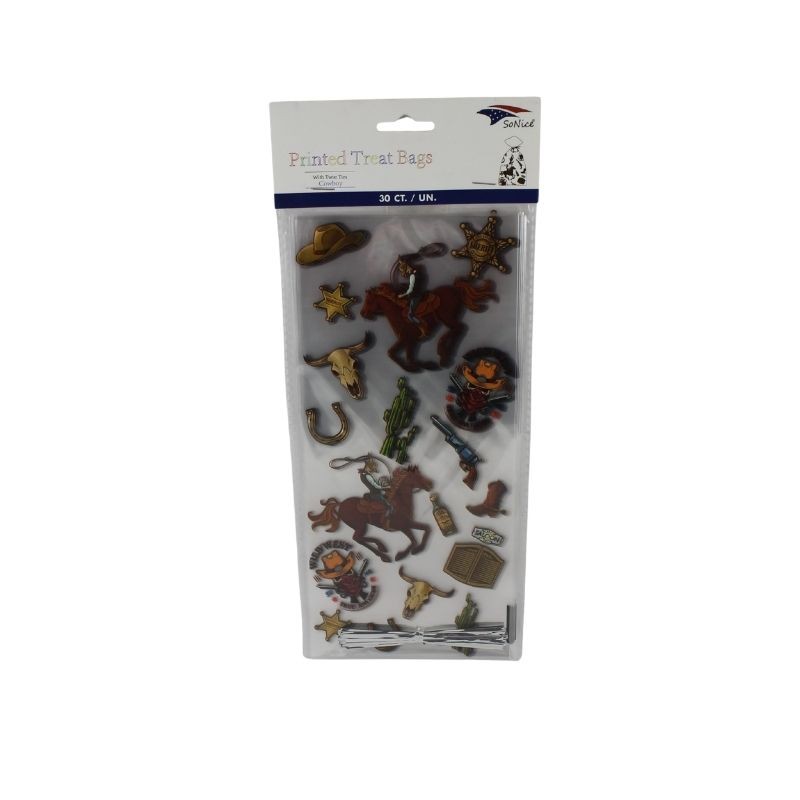 BOLSA DE CELOFÁN VAQUERO
