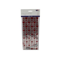 BOLSA DE CELOFÁN CORAZONES