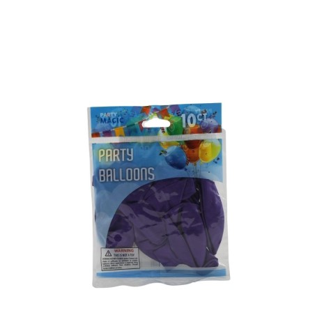 GLOBO METÁLICO DE LATEX NUM 12 MORADO