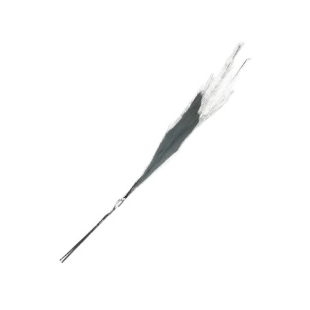 FLOR DE PAMPA AZUL CIELO
