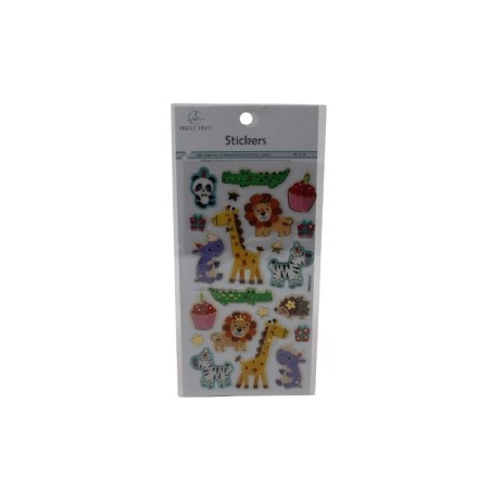 STICKERS SURTIDOS DE ANIMALES