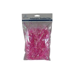 PAPEL TRITURADO IRIDISCENTE ROSA