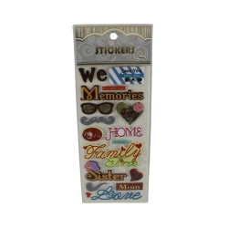 STICKERS HOME, MEMORIES