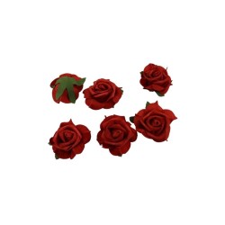 FLOR DE FOMI ROJO 9CM
