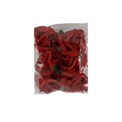FLOR DE FOMI ROJO 9CM