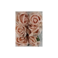 FLOR DE FOMI MELÓN 9CM
