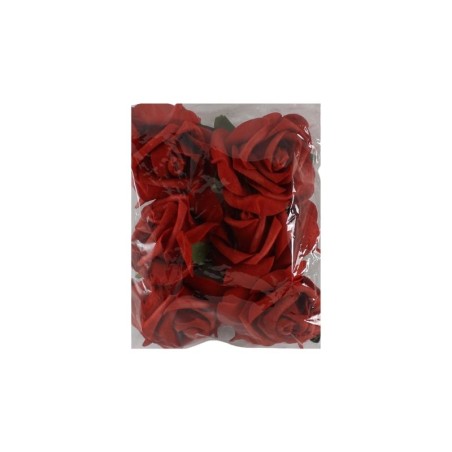 FLOR DE FOMI ROJO 7CM