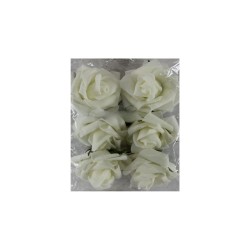 FLOR DE FOMI BEIGE 7CM