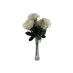 ROSAL ABIERTO FLOR INGLESA BEIGE X9