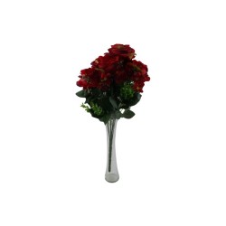 ROSAL ABIERTO FLOR INGLESA ROJO X9